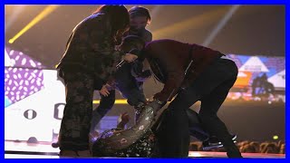 Gemma Collins wet herself after embarrassing Radio 1 Teen Awards fall [upl. by Fayette]