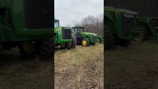 John Deere 9200 — John Deere 8245R — John Deere 5410 It’s like all I run are John Deere’s 🙂 [upl. by Quinby895]