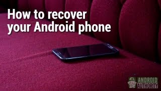 How to recover your Android phone [upl. by Malony]