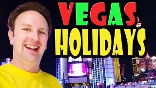 Holiday Season in Las Vegas  The Best Time to Go [upl. by Ilse]