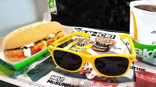 Gratis Sonnenbrille McDonalds  Lipton EisTee McChicken Menü [upl. by Constanta727]