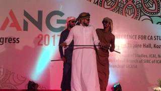 Arabic Dance By CA Students  Satsang 2K17 [upl. by Alwyn]