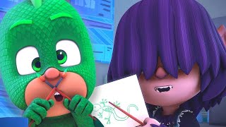 Gekko Makes A New Friend ❤️ PJ Masks Official [upl. by Atinor]