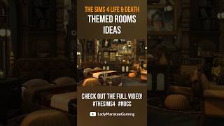 The Sims 4 Life amp Death Themed Rooms Ideas thesims4 ts4 TheSims4LifeandDeath [upl. by Ketty989]