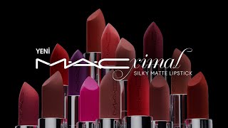 YENİ  M·A·CXIMAL SILKY MATTE LIPSTICK [upl. by Birdie]