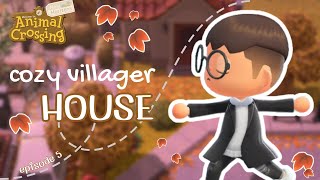 Villager House for PURRL ep 5  ACNH Fall Island  Animal Crossing New Horizons [upl. by Rubina99]