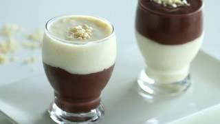 The Best Vanilla and Chocolate Pudding Recipe [upl. by Anayt]