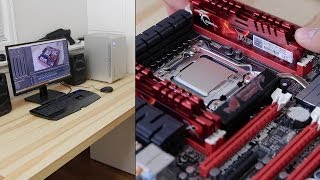 Part 2  2013 New Mac Pro vs Custom Build PORTABLE PC quot The Mac Pro Killer quot  The Build  U3 TITAN [upl. by Eilitan750]