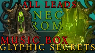 Music Box Glyphic Secrets  All Leads  Necrom  New Chapter  ESO  2023 [upl. by Woehick]