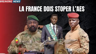 LE SÉNÉGAL APPEL LA FRANCE POUR ST’PP€R L’AES [upl. by Dragelin]