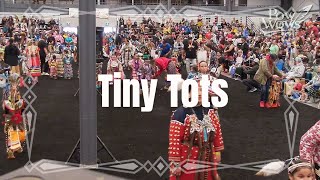 Tiny Tots  2024 Manito Ahbee Pow Wow  Powwowscom [upl. by Tarttan]