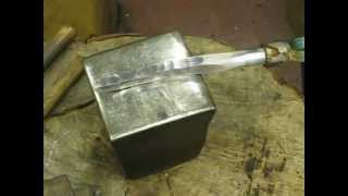 Hot Forging Sterling Silver [upl. by Dovev]