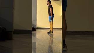 Deadlift with theraband 🏸badmintonshot trending badmintonhighlights [upl. by Sybilla]