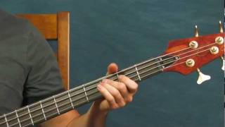 bass guitar lesson hey joe jimi hendrix [upl. by Cilo456]