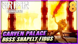 8  GRIME Gameplay Walkthrough  Boss Shapely Fidus  Region Carven Palace  Complete Guide Furo [upl. by Oiruam]