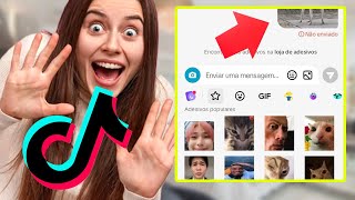 Como Criar Figurinhas Animadas no Tiktok [upl. by Dublin808]