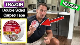 Carpet Tape Double Sided Rug Tape Grippers for Hardwood Floors and Area Rugs Carpet Binding Tape [upl. by Herriott]