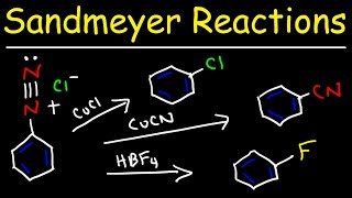 Arenediazonium Salts With Diazo Coupling and Sandmeyer Reactions [upl. by Nannie312]