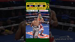 Manny Pacquiao 🇵🇭 VS 🇺🇸 Timothy Bradley 2  April 12 2014  ROUNDS 45 [upl. by Colombi]