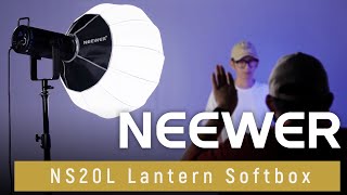 Introducing the NEEWER NS20L Lantern Softbox [upl. by Aleafar359]