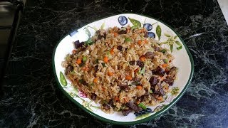 HOW TO MAKE BUFF FRIED RICE quick and easy fried rice [upl. by Imoin]