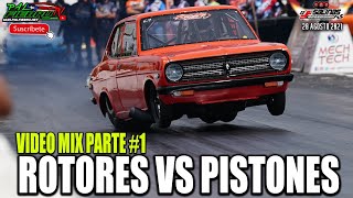 Video MIX Rotores vs Pistones parte 1 Cualificaciones Salinas Speedway 28 agosto 2021  PalfiebruTV [upl. by Alracal]