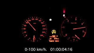 BMW E60 530D LCI 0100 kmh stage 2 egr dpf off [upl. by Neehar869]