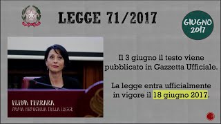 La legge sul cyberbullismo spiegata ai ragazzi [upl. by Brunella]