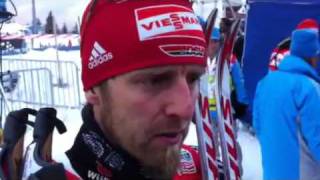 Langlauf Interview mit Axel Teichmann III 30122011 [upl. by Otha81]