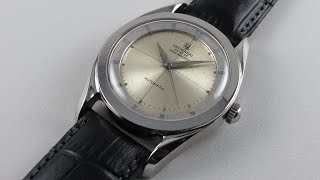 Steel Universal Polerouter Ref 20217 5 vintage wristwatch circa 1955 [upl. by Brooks]