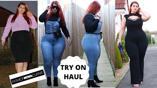 Fashion Nova Curve try on haul by Ioana Chira [upl. by Enelyam]