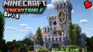 I Built The PERFECT CASTLE In Survival Minecraft Lets Play Minecraft 121  3 [upl. by Vig]