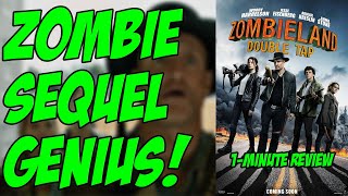 Zombieland Double Tap  1Minute Movie Review [upl. by Nnylrebma]