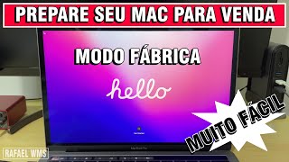 COMO RESTAURAR SEU MAC PARA MODO DE FÁBRICA [upl. by Britta]