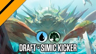 Simic Kicker  Zendikar Premier Drafts  MTG Arena [upl. by Anaic449]