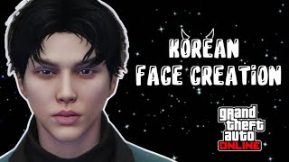 GTA 5 ONLINE Korean Male Character Creation [upl. by Sibelle]