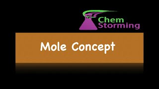 Mole chemistry AS and A level Chemistry [upl. by Nal]