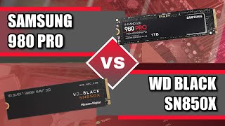 WD Black SN850X vs Samsung 980 Pro  Which SSD Should You Buy [upl. by Palua]