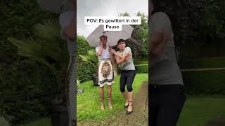 Typisch Lehrer bei Gewitter in der Pause shorts [upl. by Donnell437]