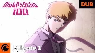 Mob Psycho 100 Episode 1 English Dub  SelfProclaimed Psychic Reigen Arataka And Mob [upl. by Mimi]