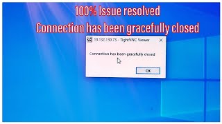 connection has been gracefully closed 2024  💯 Issue resolved [upl. by Ynetsed]