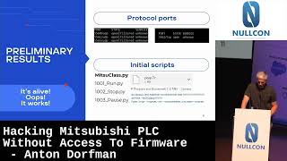 Nullcon Goa 2023  Hacking Mitsubishi PLC Without Access To Firmware by Anton Dorfman [upl. by Harrak590]