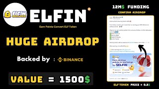 Elfin Metaverse Confirm Free Airdrop  Value 1500  Dont Miss [upl. by Essie171]