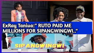 Ruto Paid Me Millions For SIPANGWINGWI Hit Song Exray Taniua  Obinna Show Live  Gengetone [upl. by Carmena]