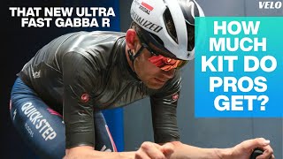 Are Castelli changing the game again The new GabbaR jacket and how much clothing does a pro get [upl. by Birmingham]