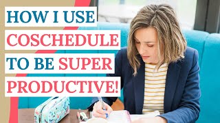 How I use CoSchedule to create blogging checklists schedule posts and be a more productive blogger [upl. by Jules]