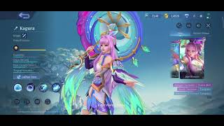 New Skin Kagura Epic Jade Blossom mobilelegends [upl. by Ennirac]