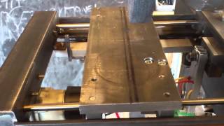 Homemade surface grinder table movement [upl. by Cargian]