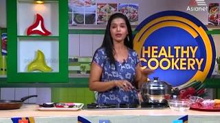 Healthy Cookery  Broccoli Parippu Mezhukkupuratti  Malini Balakrishnan [upl. by Aveneg]