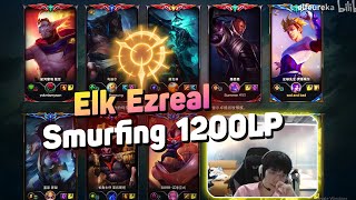 Elk Ezreal  Destroy 1200LP Kaisa Challenger in Stream [upl. by Thevenot125]